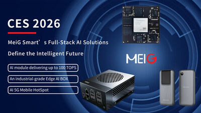 CES 2026 | Led by a 100 TOPS High-Performance AI Module, MeiG Smart’s Full-Stack AI Solutions Define the Intelligent Future