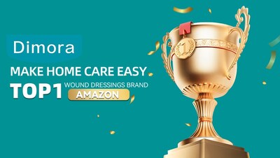 Dimora Medical Named Amazon Best Seller in Wound Dressings for Fourth Consecutive Year