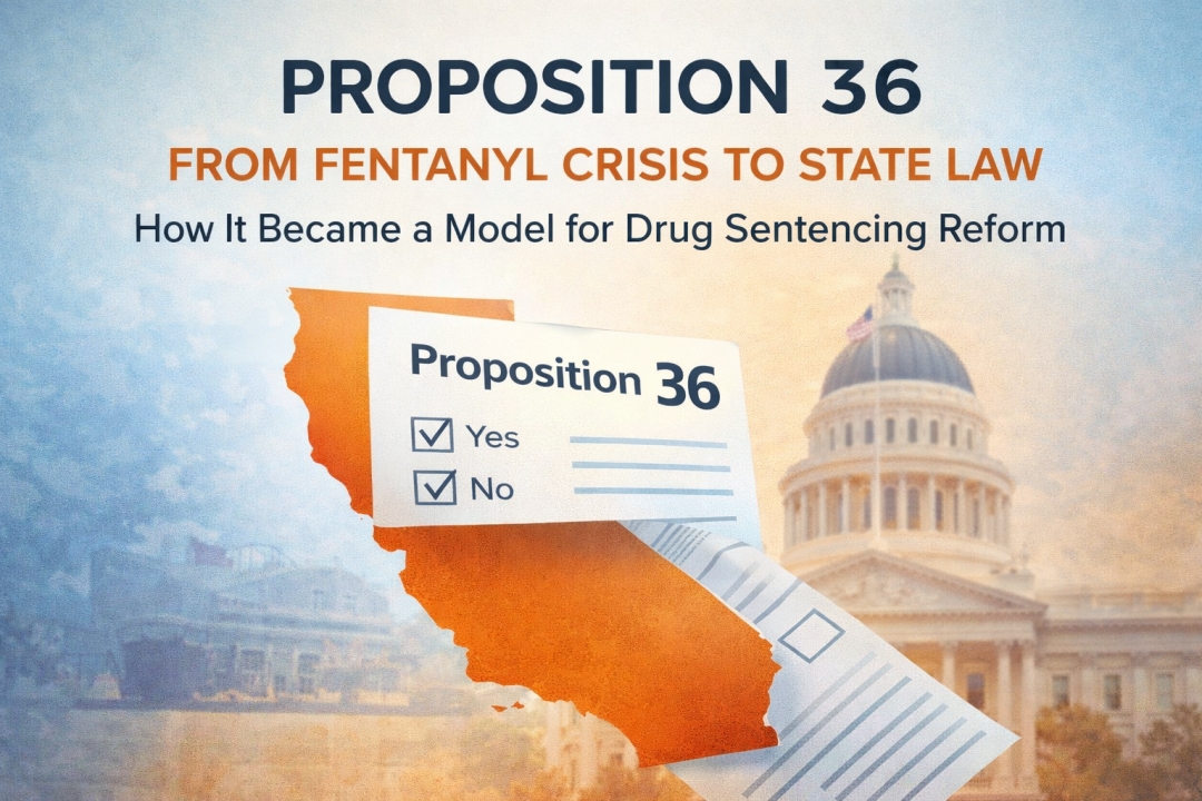 New Policy Analysis Examines How Proposition 36 Moved from Ballot Initiative to State Law