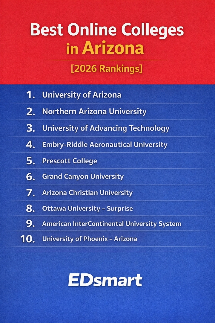 EDsmart Announces 2026 Best Online Colleges in Arizona Rankings