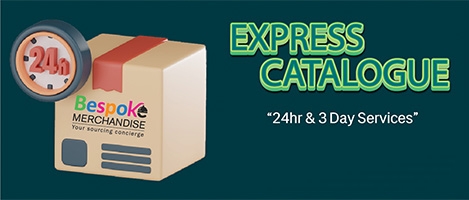 Bespoke Merchandise Launches 24 Hour Express Catalog, Empowering Marketing Managers with Instant Promotional Products