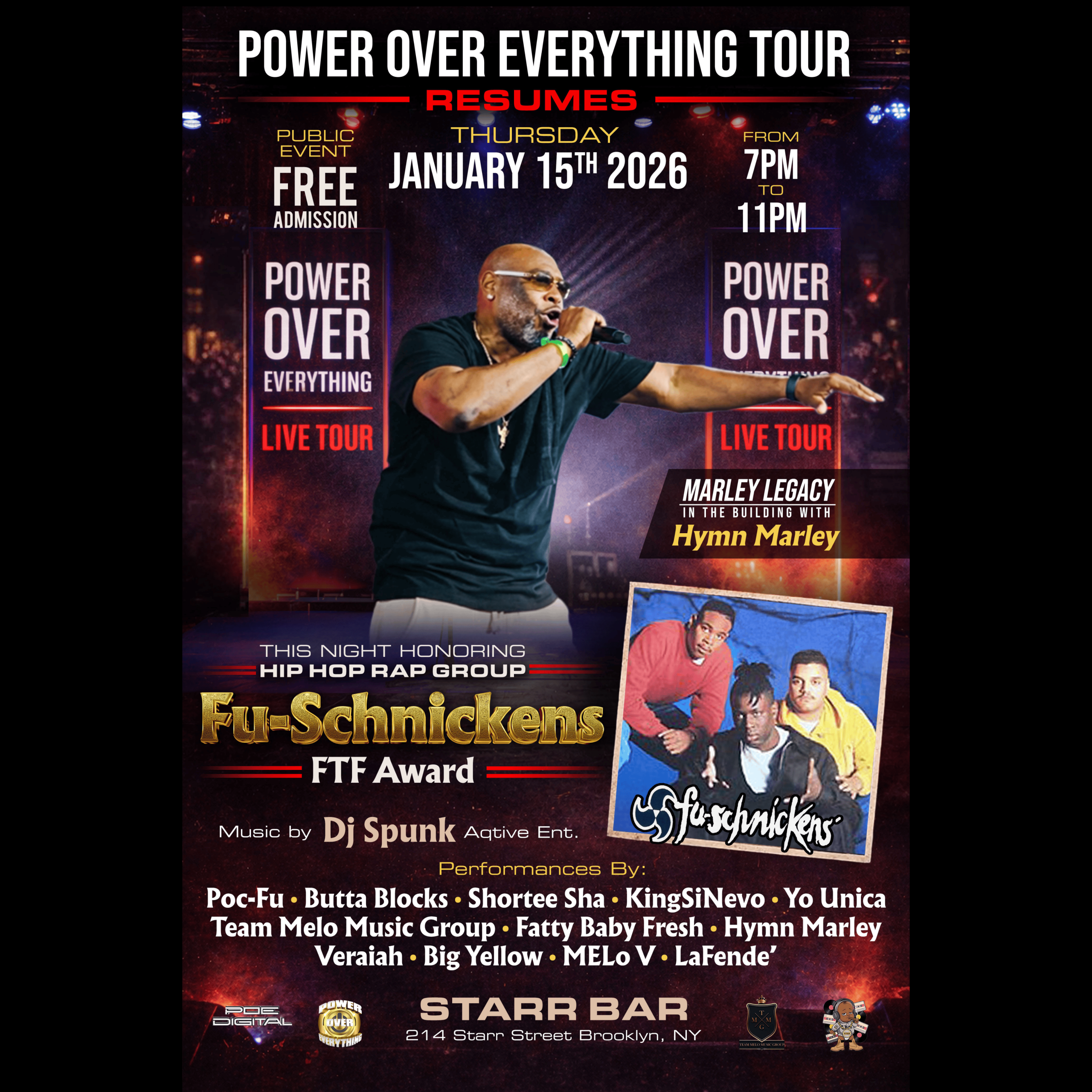 Fu-Schnickens Honored with ‘From the Fans’ Award This Thursday in Brooklyn