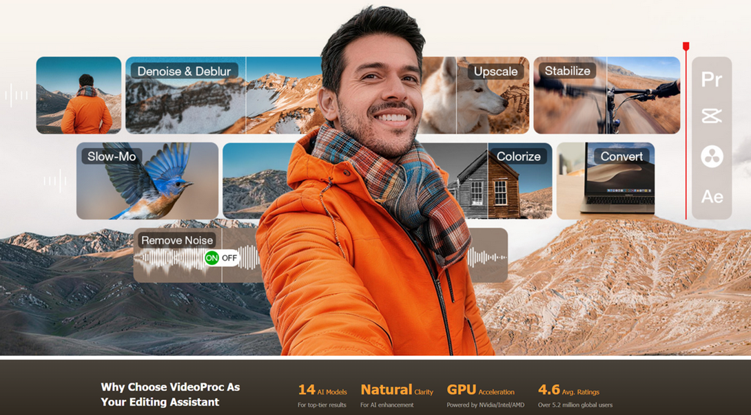 VideoProc Introduces AI-Powered Enhancement Workflow for High-Quality Video Editing