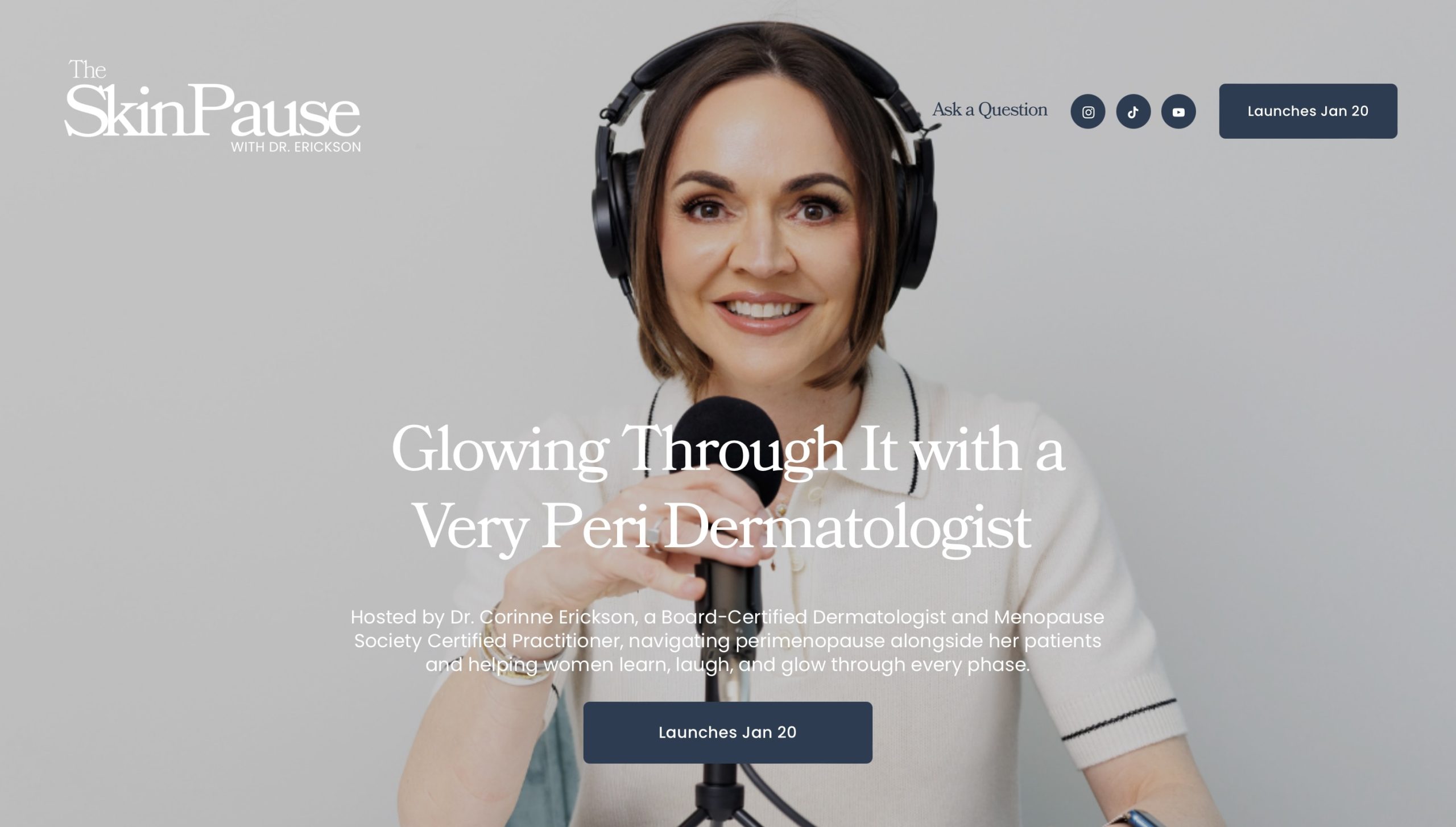 Dermatologist Dr. Corinne Erickson Launches The Skin Pause Podcast to Ignite the Conversation Around Perimenopause