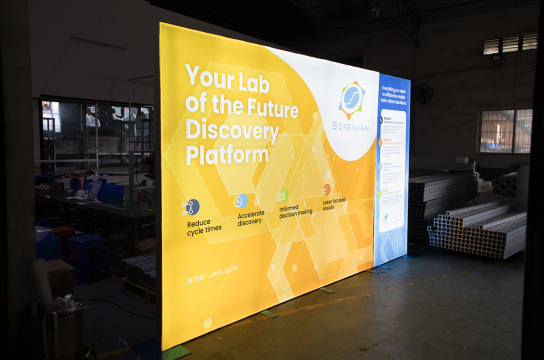 Custom SEG Light Boxes Manufacturers in China: Elevating Booth Branding with Precision Lighting
