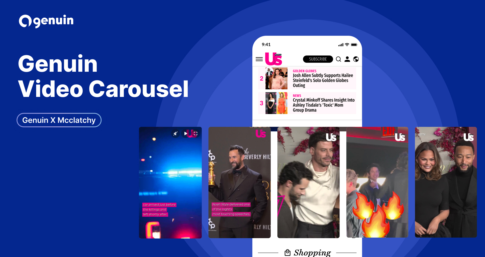 Genuin and McClatchy Announce Partnership to Bring Video-Powered Experiences to National Magazines and Local Newspapers