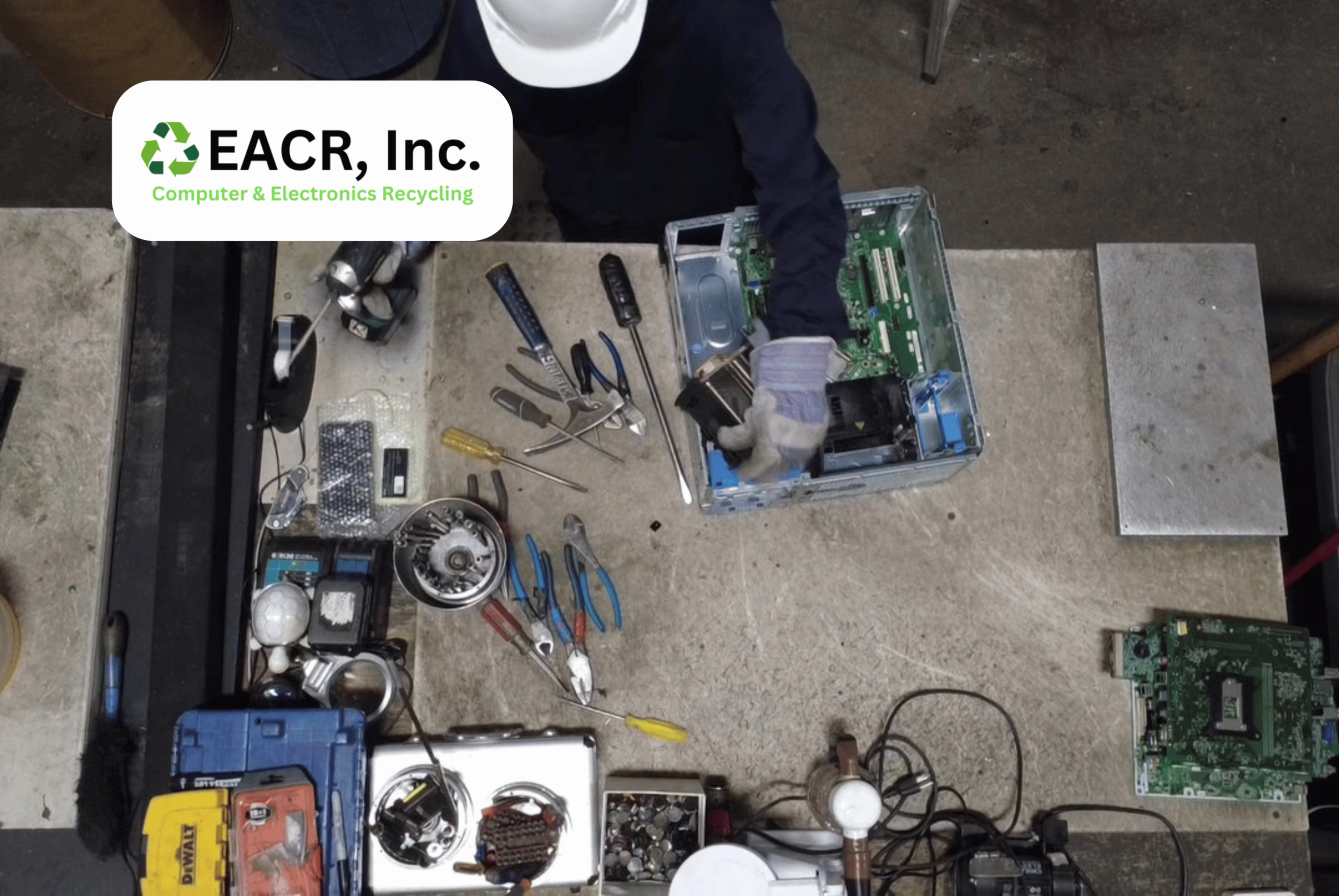 EACR Inc – Towson Launches New Local Pickup Service for Electronics & Battery Recycling in Towson Maryland