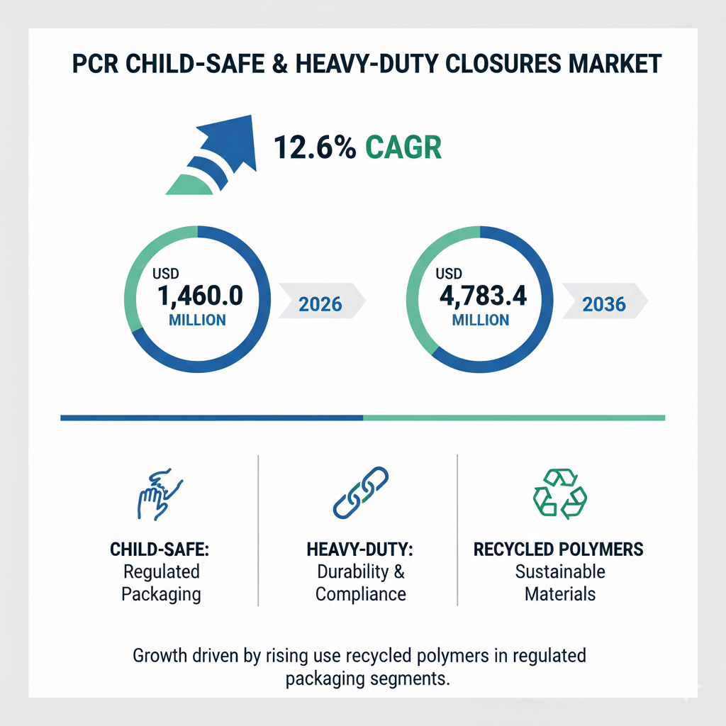 Forging the Future of Secure Packaging: Global PCR Child-Safe & Heavy-Duty Closures Market (2026–2036)