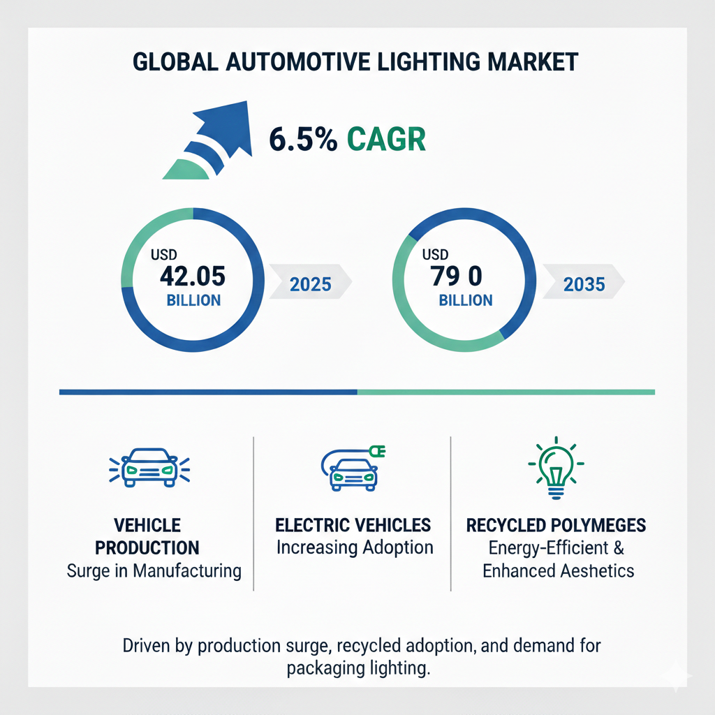 Illuminating the Road Ahead: Global Automotive Lighting Market Analysis & Forecast (2025–2035)
