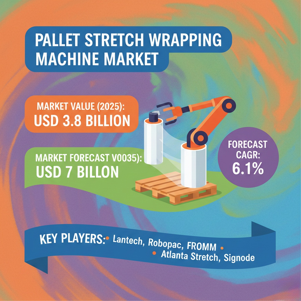 Pallet Stretch Wrapping Machine Market Set to Reach USD 7 Billion by 2035, Driven by Automation and E-Commerce Expansion