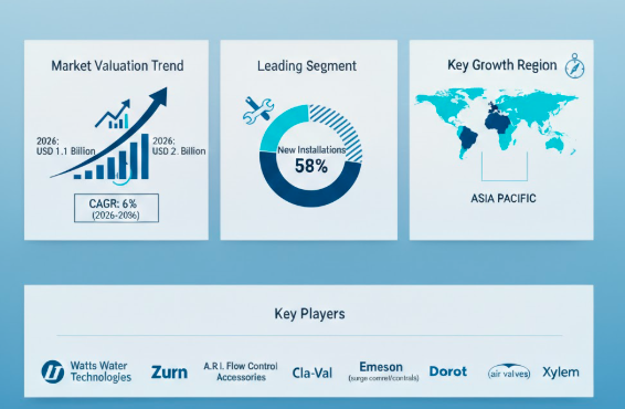 Next-Generation Water Hammer Control System Market Trends 2026-2036: Innovation Catalysts, Regulatory Impact