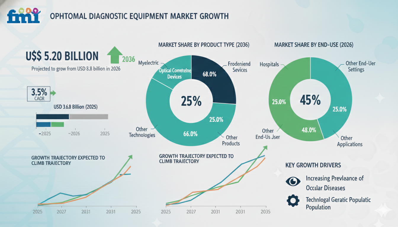 Ophthalmic Diagnostic Equipment Market Valuation, ROI Potential & Long-Term Growth Prospects 2026–2036