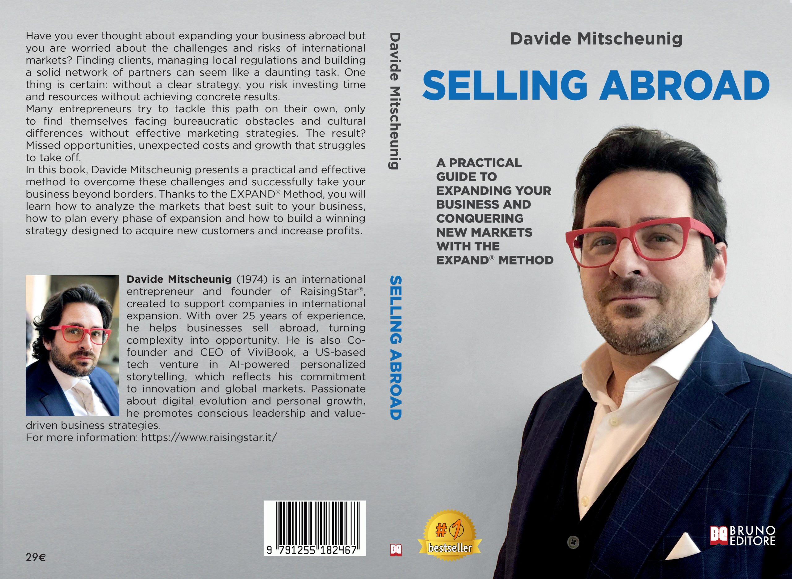 Davide Mitscheunig, Selling Abroad: the book on how to expand your business beyond borders with the EXPAND® Method