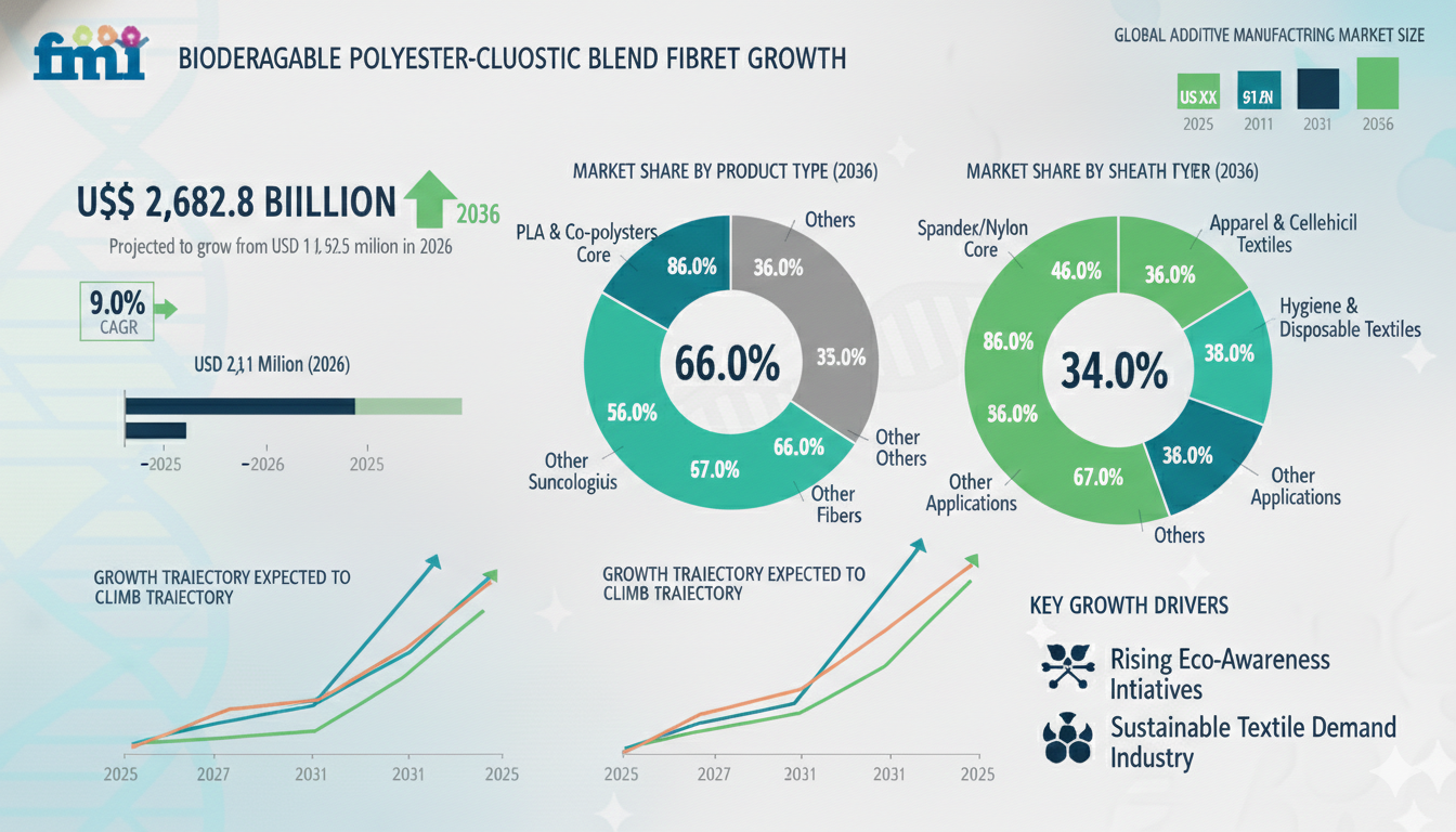 Biodegradable Polyester–Cellulosic Blend Fiber Market Valuation, ROI Potential & Long-Term Growth Prospects 2026–2036