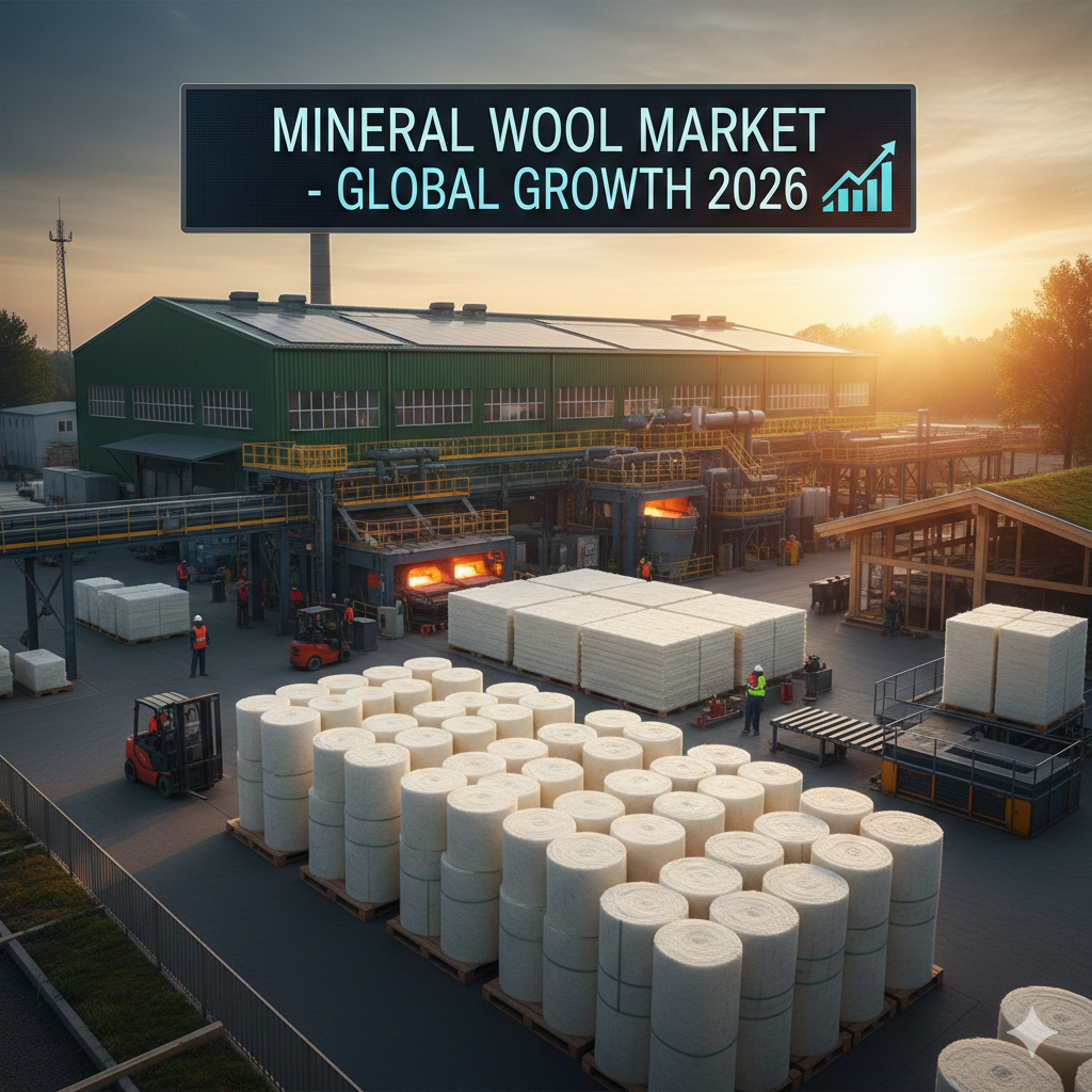 Global Mineral Wool Market to Surpass USD 26.2 Billion by 2036 as Fire Safety and Decarbonization Mandates Intensify
