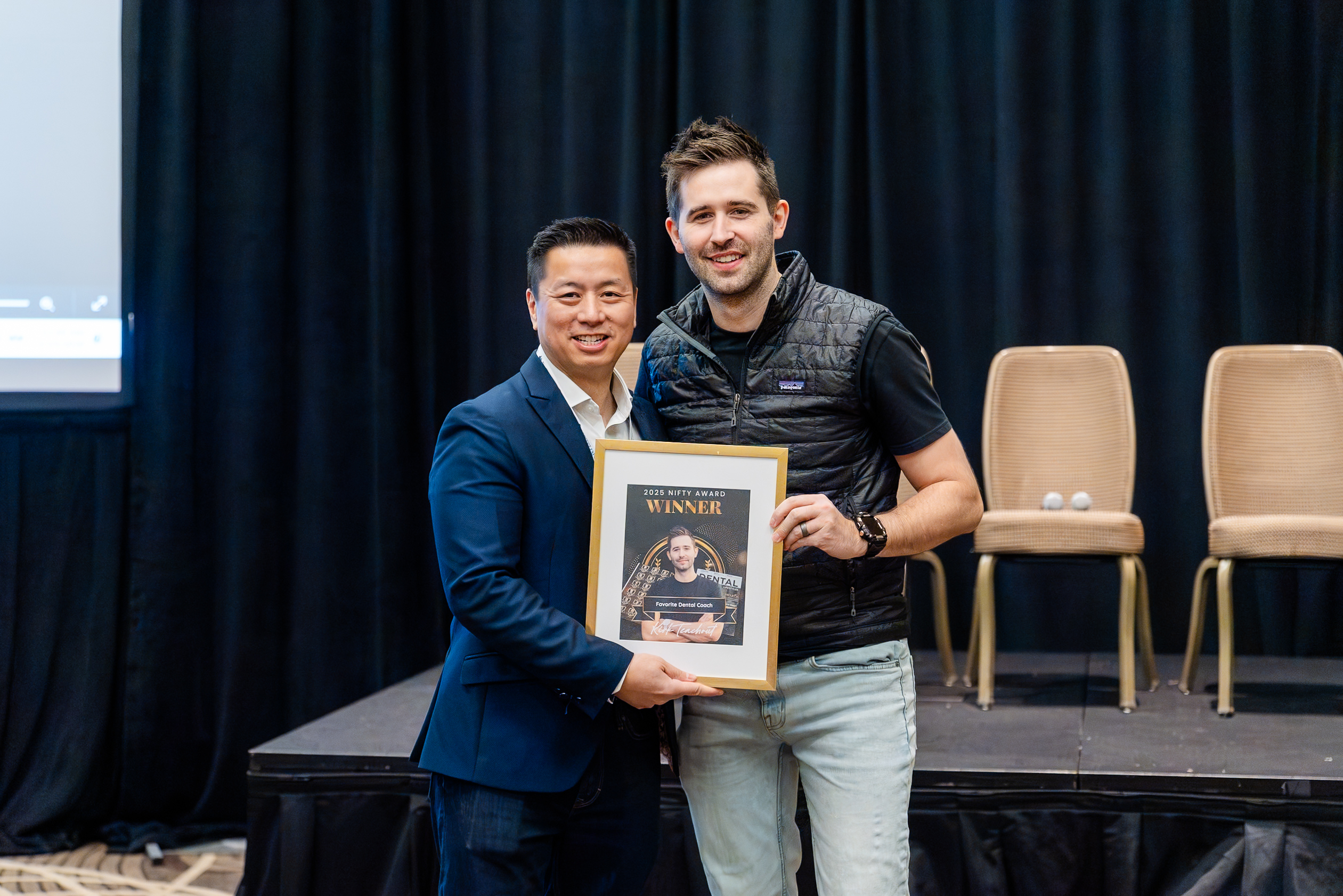 Kirk Teachout Named ‘Favorite Dental Coach’ at 2025 Nifty Thrifty Awards