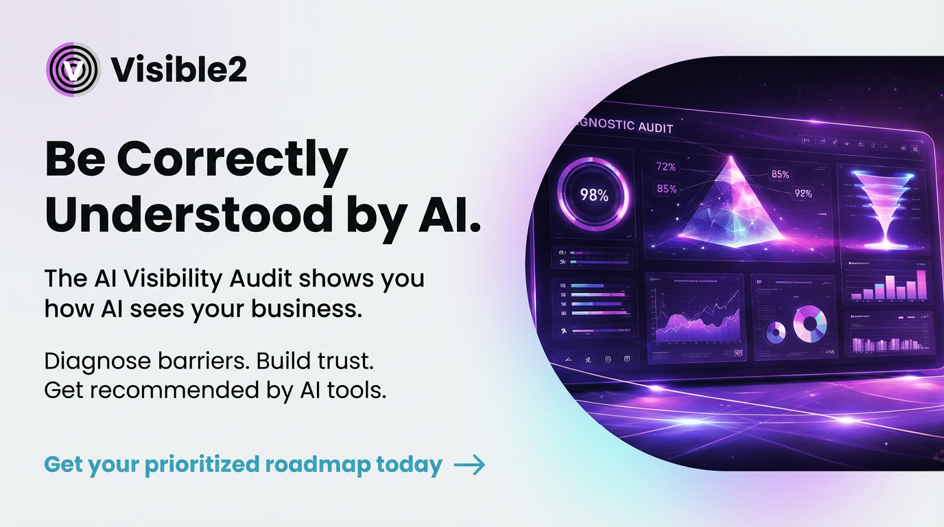 Visible2 Launches as Independent AI Visibility Consultancy Focused on AI-Driven Search and Discovery