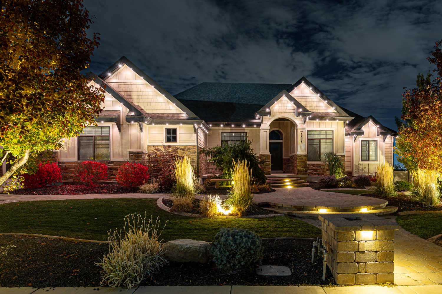 A Growing Number of Homeowners Are Using Permanent Outdoor Lighting for Property Protection