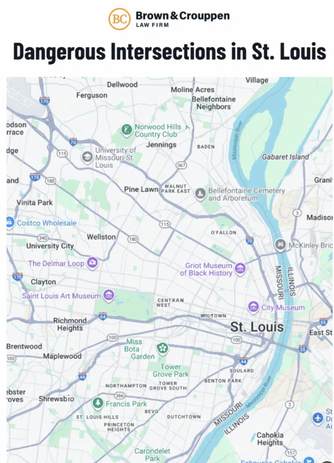 A New Survey Highlights That St. Louis Road Safety is a Prominent Issue