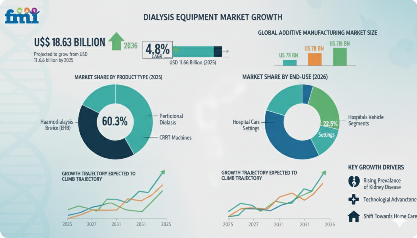 Dialysis Equipment Market Valuation, ROI Potential & Long-Term Growth Prospects 2026–2036