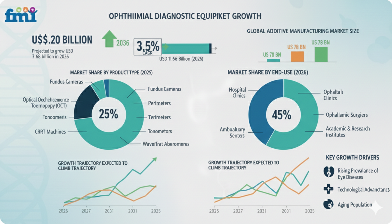 Ophthalmic Diagnostic Equipment Market Valuation, ROI Potential & Long-Term Growth Prospects 2026–2036