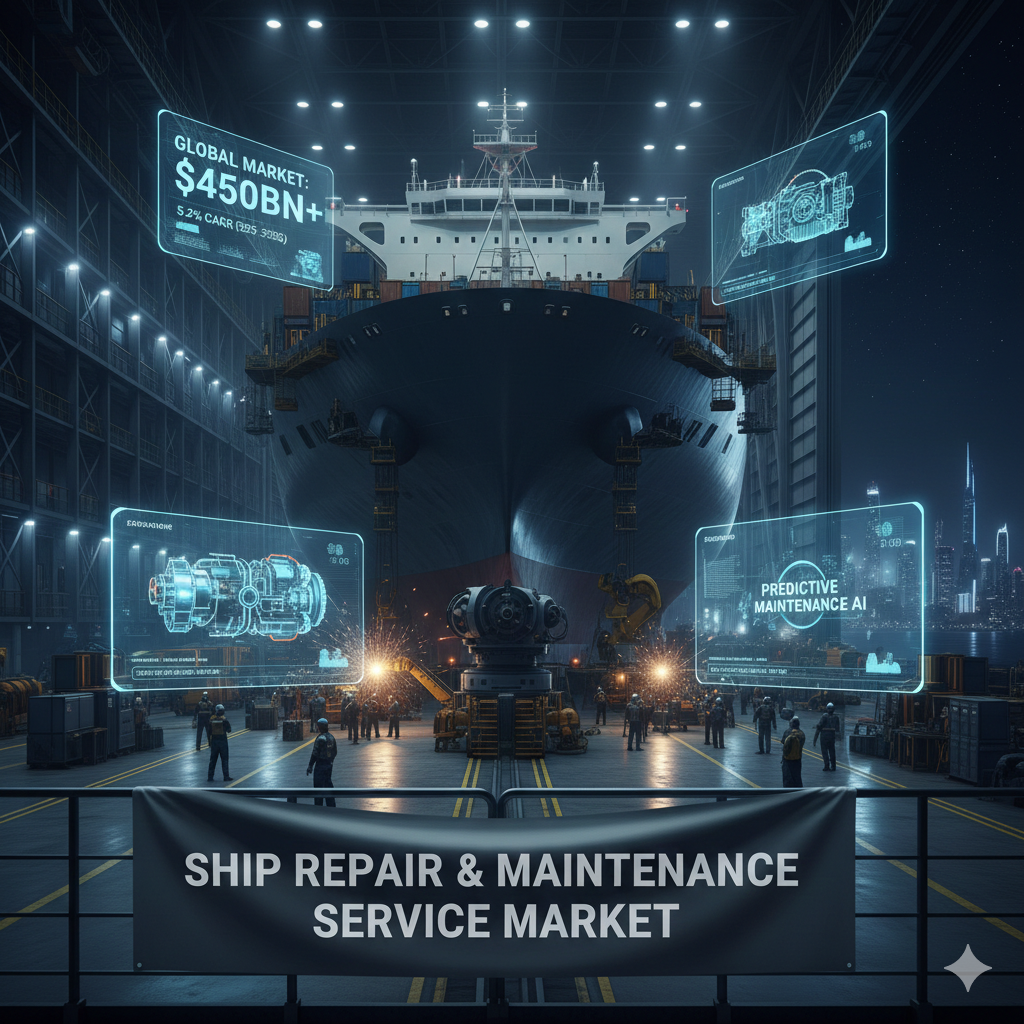 Navigating the Future: The Global Ship Repair and Maintenance Service Market (2026–2036)