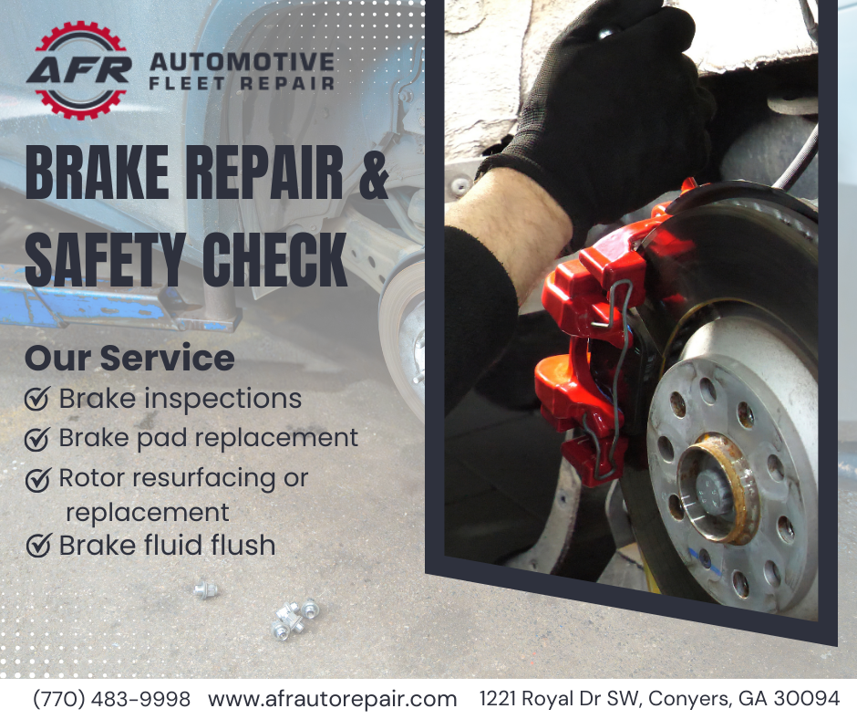 AFR Auto Repair Proudly Serves the Milstead, GA Community