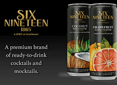 Six Nineteen of 1865™ is Now Shipping Nationwide — Order Ready-to-Drink Cocktails Online