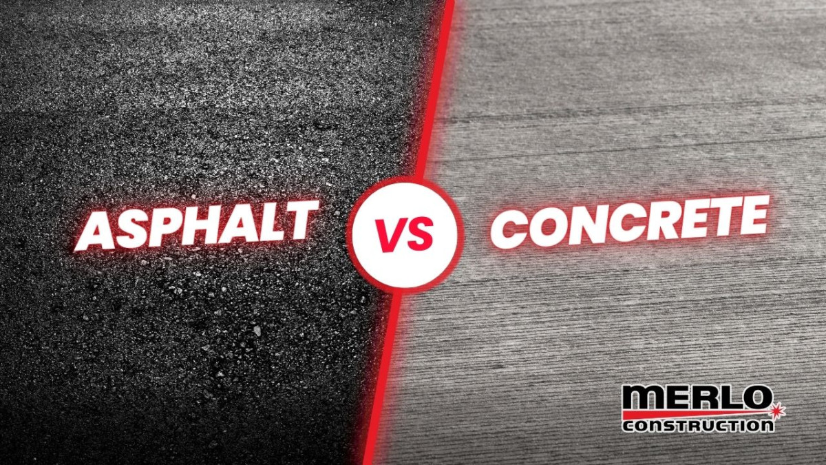 Choosing Between Asphalt and Concrete for Michigan Commercial Construction