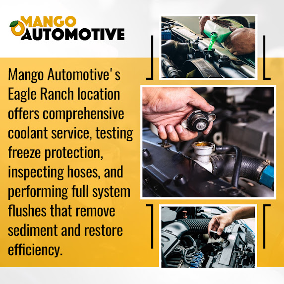 Eagle Ranch Auto Repair Shop Highlights Coolant Service for Winter Driving