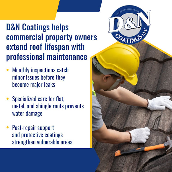 D&N Coatings Shares Tips to Reduce the Risk of Roof Leaks Post-Repair