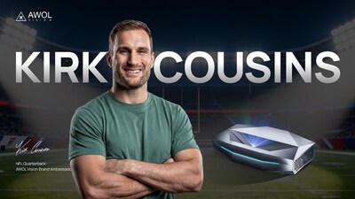 AWOL Vision Announces NFL Quarterback Kirk Cousins as Brand Ambassador Following CES 2026 Debut