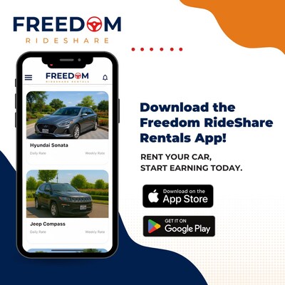 Freedom RideShare Rentals Launches New App to Empower Drivers with FULL Transparency, to Hustle Smarter, and to Maximize Profits