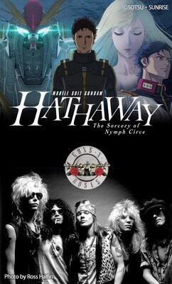 “Sweet Child O’ Mine” by Guns N’ Roses Revealed as Ending Theme for MOBILE SUIT GUNDAM HATHAWAY The Sorcery of Nymph Circe