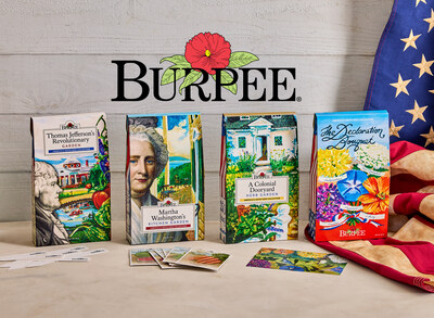 New commemorative seed collections honor America’s 250th & celebrate the people, ideals and gardens that grew a nation
