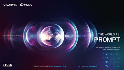 GIGABYTE Redefines Human-AI Interaction at CES 2026 with a Fully Immersive, Participatory Experience