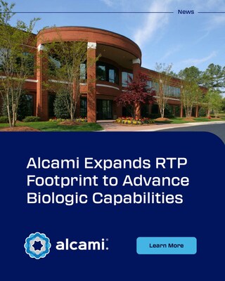 Alcami Acquires RTP Facility to Further Expand Biologic Capabilities