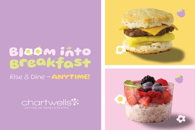 Fresh Flavor Takes Center Plate as Chartwells K12 Launches “Bloom Into Breakfast”