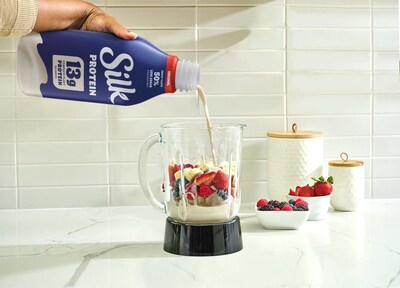 Silk Debuts New Plant-Based Protein Milk with 13g of Complete Protein