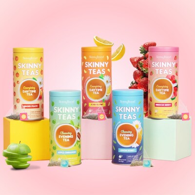 Skinny Boost Introduces Sleek New Skinny Teas Canisters for Its Best-Selling Detox Teas
