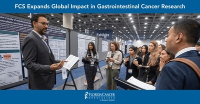 Florida Cancer Specialists & Research Institute Expand Global Impact in Gastrointestinal Cancer Research