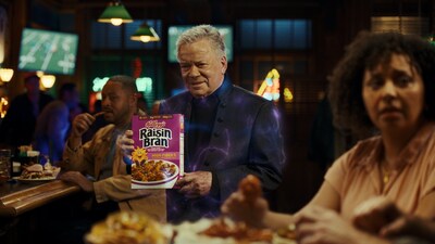 “Will Shat?” Kellogg’s Raisin Bran® and William Shatner Team Up to Tackle America’s Fiber Gap