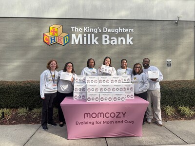 Momcozy Donates Wearable Breast Pumps to The King’s Daughters Milk Bank at Children’s Hospital of The King’s Daughters