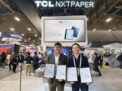 TCL Note A1 NXTPAPER Achieves Multiple Awards at CES and Launches Pre-sale, Redefining the E-Note Experience