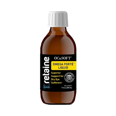 OCuSOFT Inc. Launches Retaine® Omega Forté™ Liquid Supplement for Superior Nutritional Support in Dry Eye Management