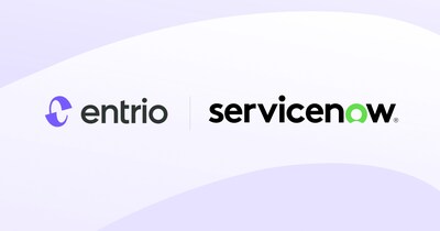 Entrio Announces Integration with ServiceNow to Automatically Enrich Records