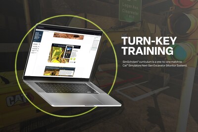 New SimScholars® Curriculum Available for Cat® Simulators Next Gen Excavator System