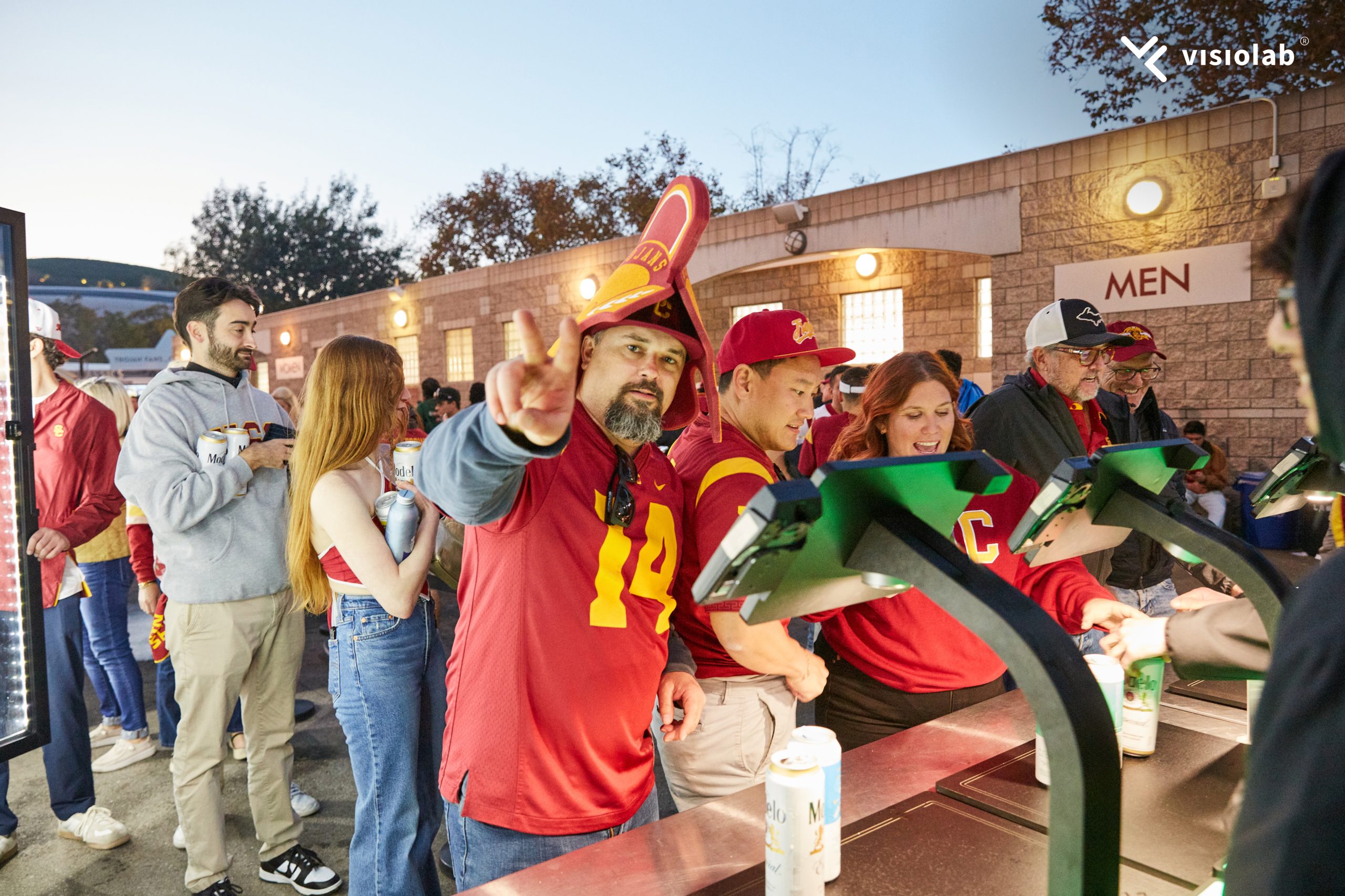New 2025 College Football Stadium Data: VisioLab Self-Checkout Cuts Gameday Wait Times by 80%