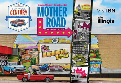 VISITBN HONORING 100 YEARS OF ILLINOIS ROUTE 66 WITH SPECIAL CENTENNIAL-THEMED EVENTS