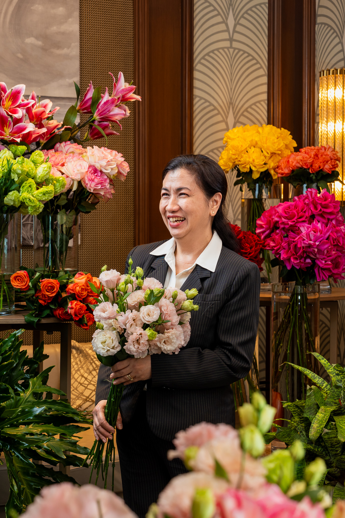 Meet the Floral Expert Transforming Solaire Resort North